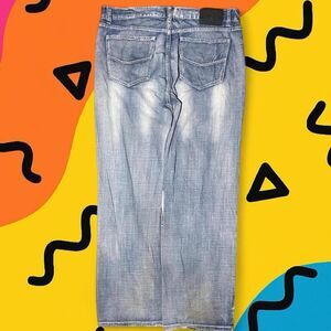 Y2K Ecko Unltd Baggy Jeans 36x30 | Acid Washed Faded Skater Denim